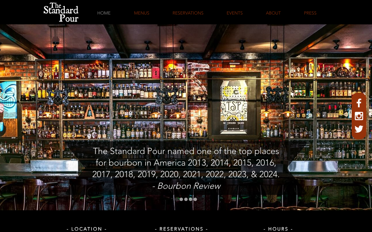 The Standard Pour