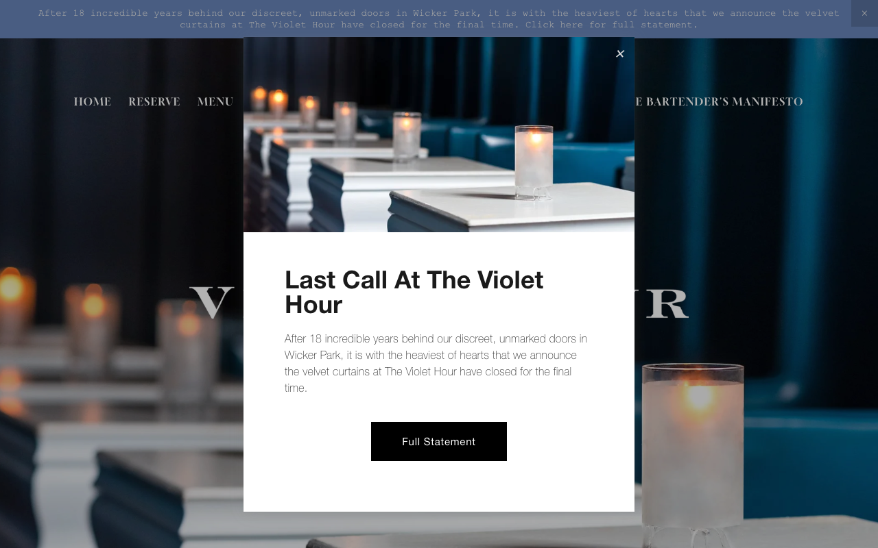 The Violet Hour
