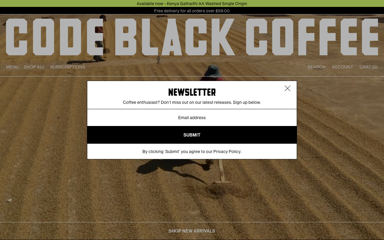 Code Black Coffee