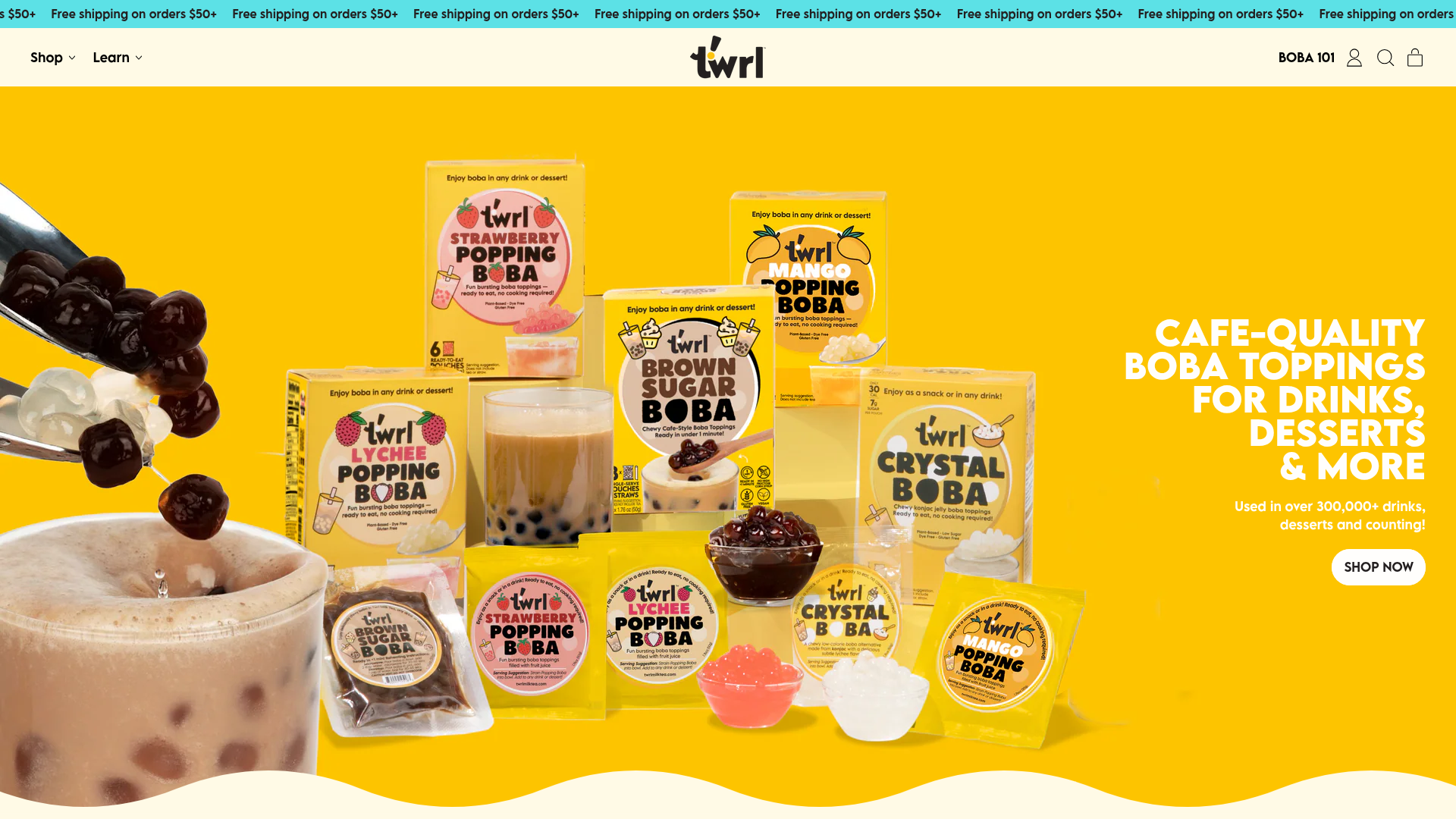 Twrl Milk Tea