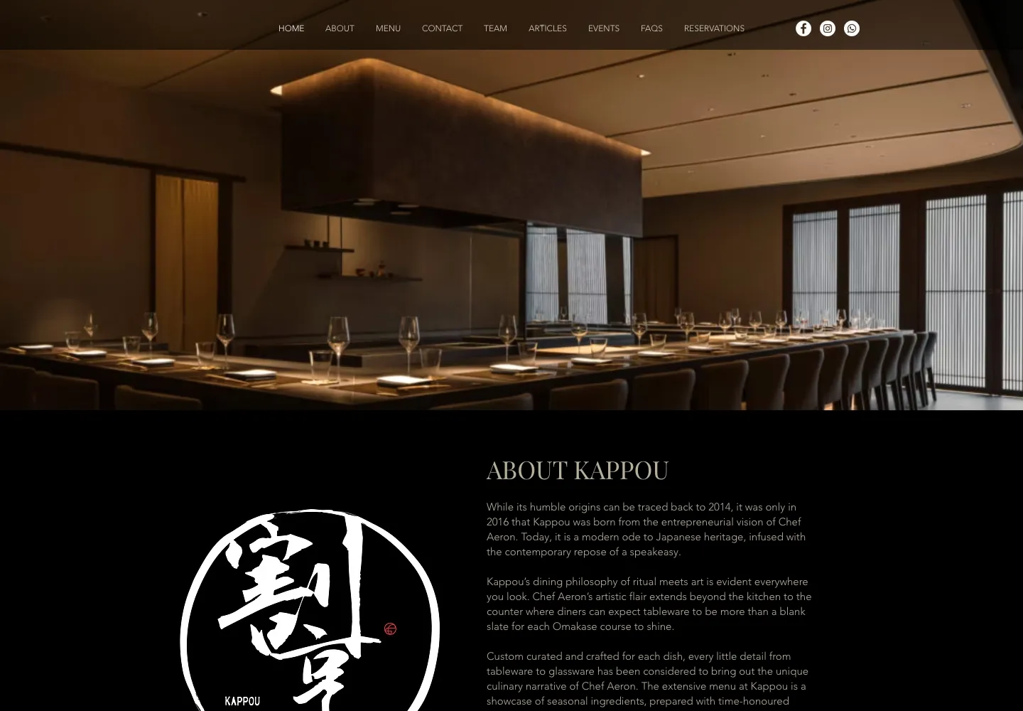 Kappou Singapore