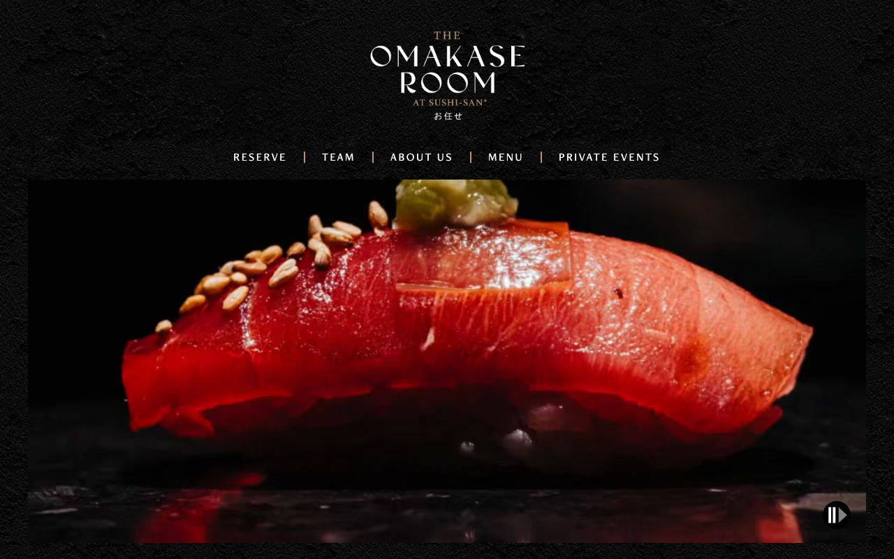 The Omakase Room at Sushi-San